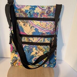 Colorful Paisley Crossbody Bag